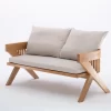DSC_1734.webp ATLANTIC LOVESEAT - Solid Hardwood Outdoor Sofa