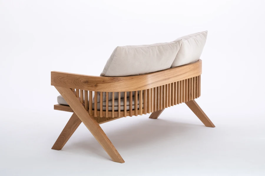 DSC_1738.webp ATLANTIC LOVESEAT - Solid Hardwood Outdoor Sofa