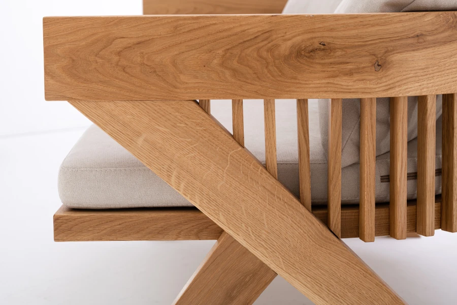 DSC_1747.webp ATLANTIC LOVESEAT - Solid Hardwood Outdoor Sofa